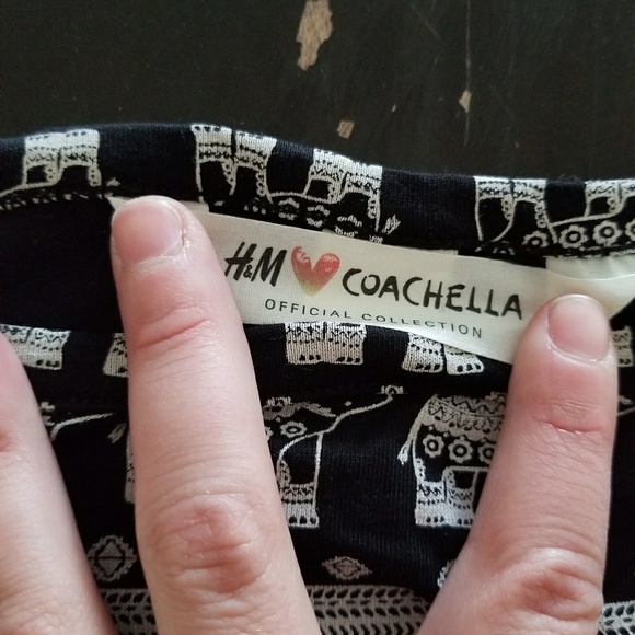 Elephant patterned crop top - Picture 2 of 2